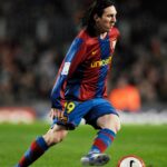 Lionel Messi, la începutul carierei, la Barcelona