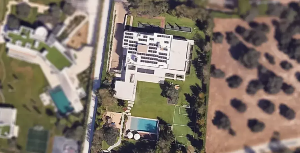 Casa unde locuiește Jose Mourinho
