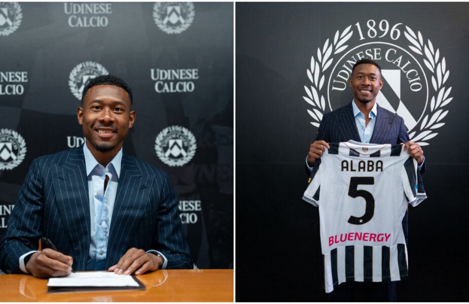 David Alaba a semnat cu Udinese! Austriacul va bifa al treilea campionat tare din carieră