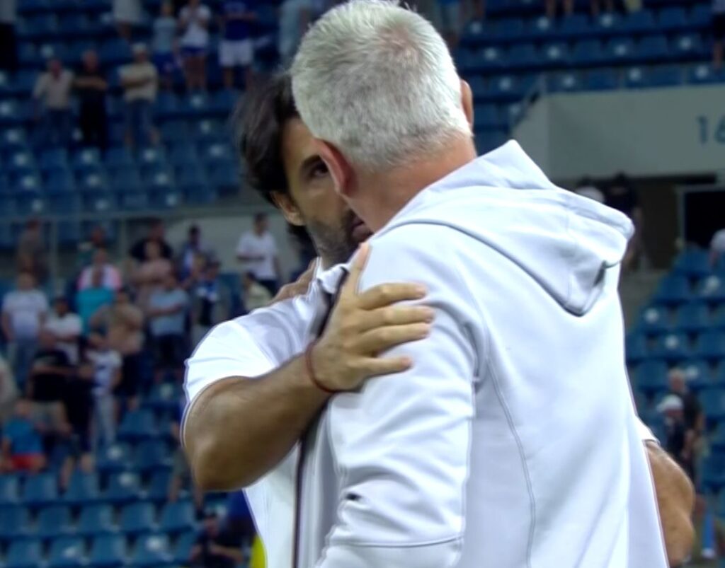 Cristiano Bergodi s-a certat cu Filipe Coelho, după ce a fost umilit pe teren de portughez! Gestul antrenorului campioanei