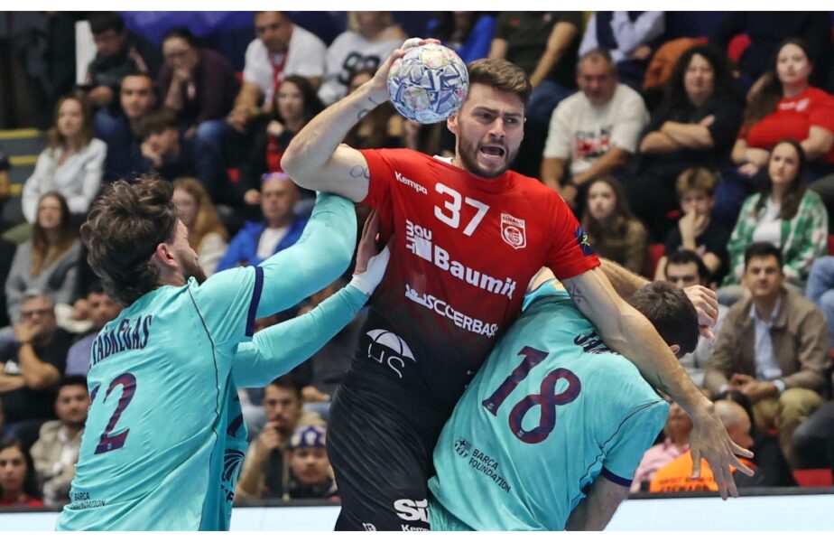 Dinamo, zdrobită de Barcelona în Liga Campionilor la handbal masculin
