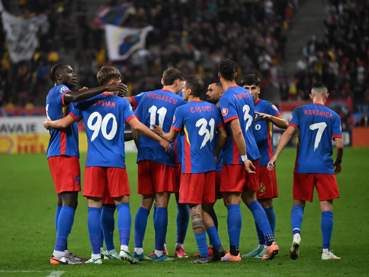 La partida dintre FCSB și Oțelul, prima cu Reghecampf, au fost 10.000 de fani în tribune / SPORT PICTURES