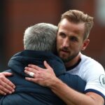 Jose Mourinho l-a antrenat pe Kane la Tottenham între 2019 și 2021 / Pool via Getty Images)