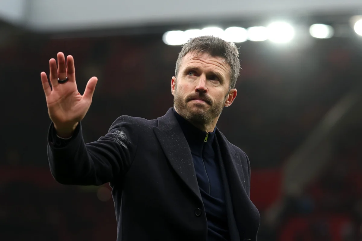 Michael Carrick a preluat echipa la începutul anului după plecara lui Ruben Amorim / Getty Images