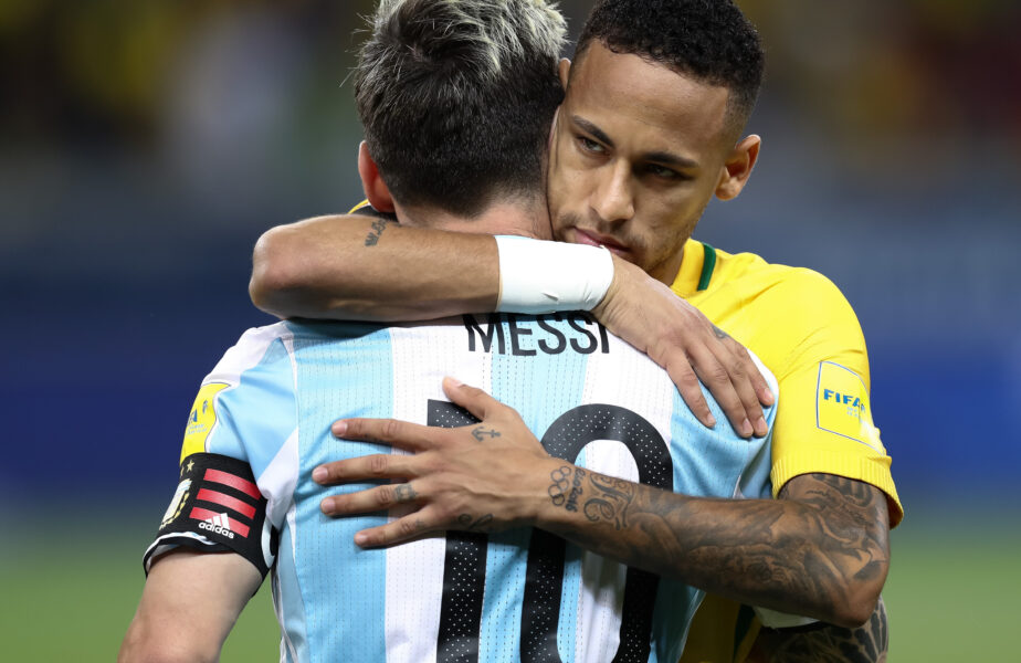 Neymar, declarație de dragoste pentru Messi! Ce mesaj a avut înainte de ultimul meci al starului pentru Argentina