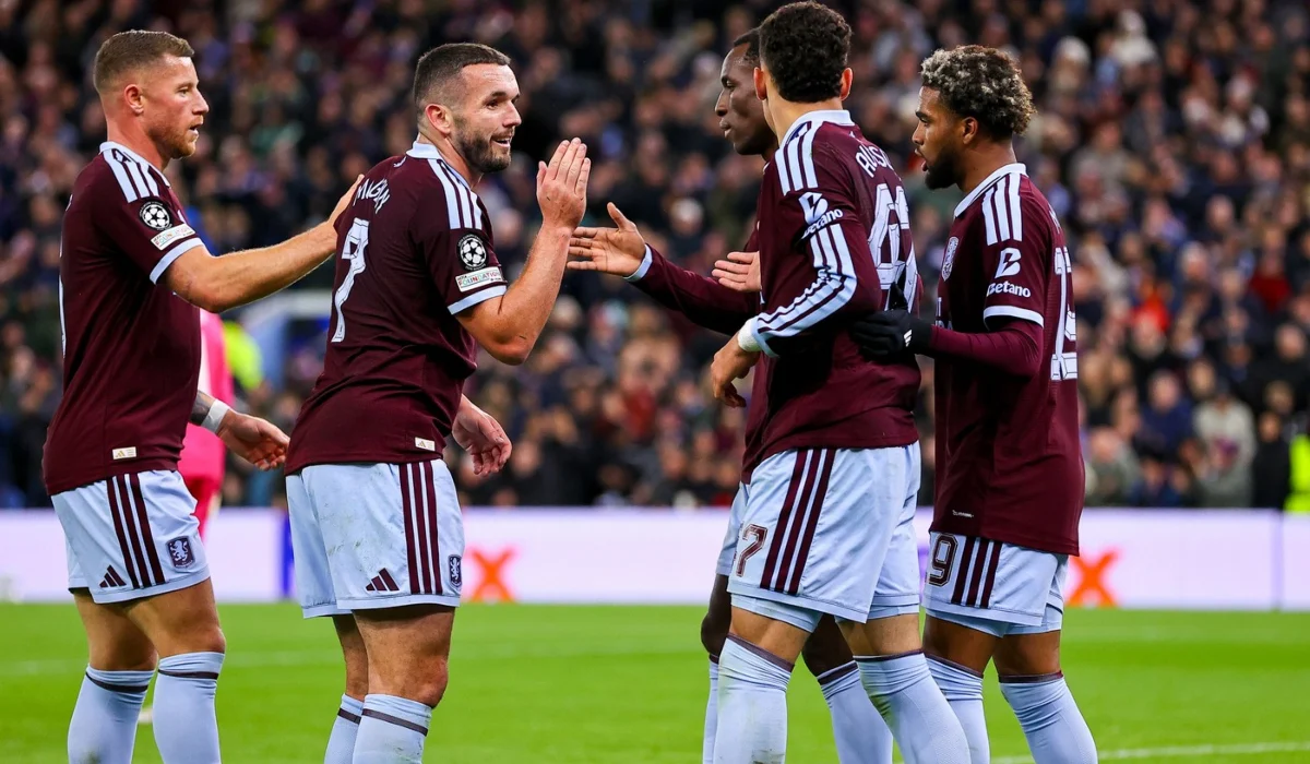 Jucătorii de la Aston Villa