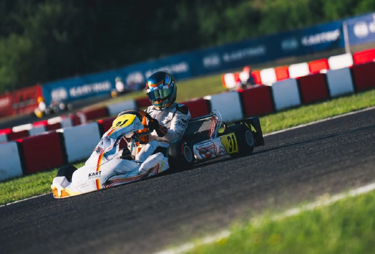 Tudor Jercan a impresionat la FIA Karting World Cup