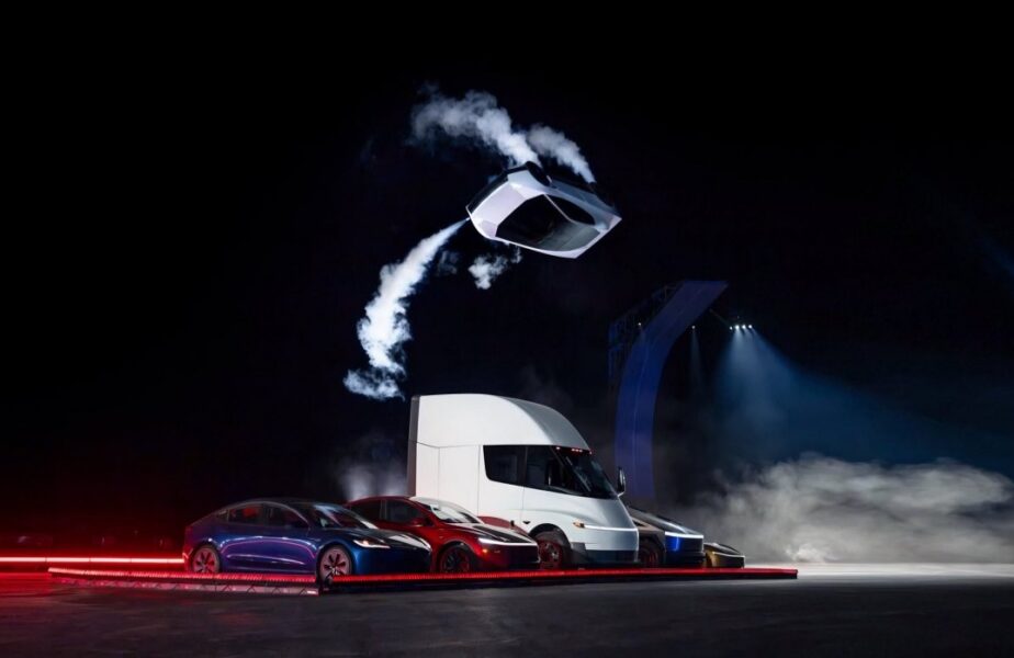 Mașina zburătoare a lui Musk poate intra direct în Formula 1! Cum se compară Roadster cu un bolid condus de Verstappen
