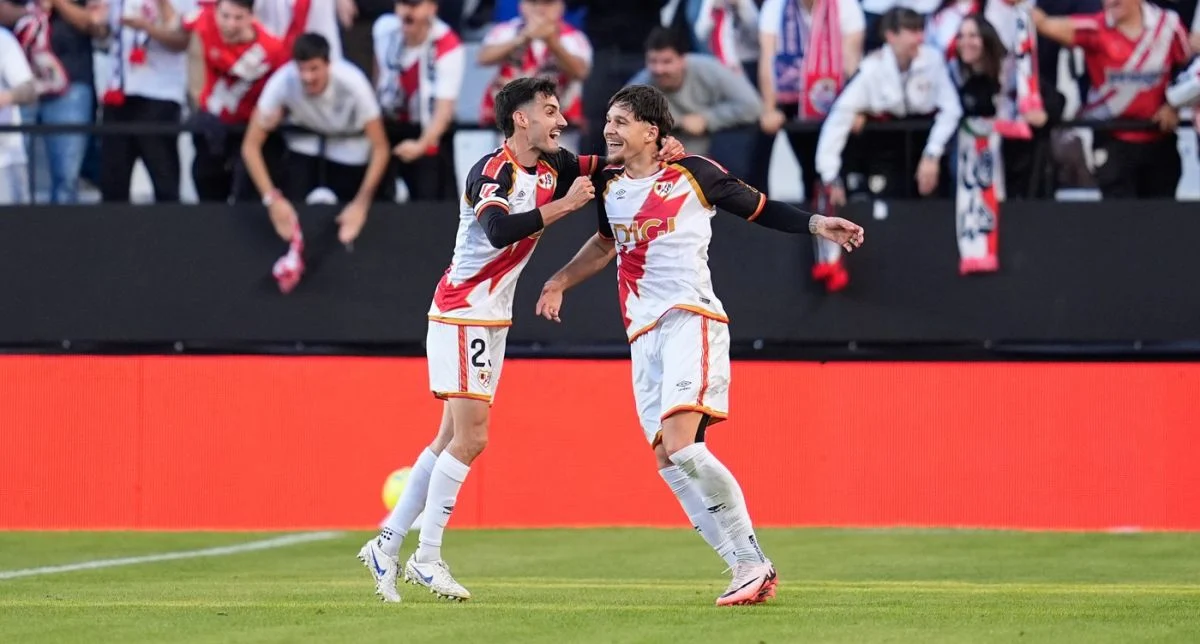 Andrei Raţiu la meciul Rayo - Celta