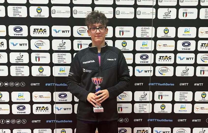 Ce performanţă! Bronz pentru Andrei Ţîbîrnă la WTT Youth Contender Lignano 2026