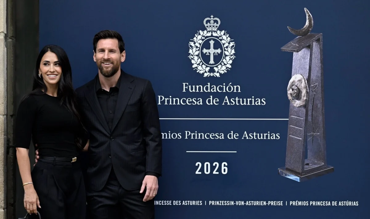 Antonela şi Lionel Messi
