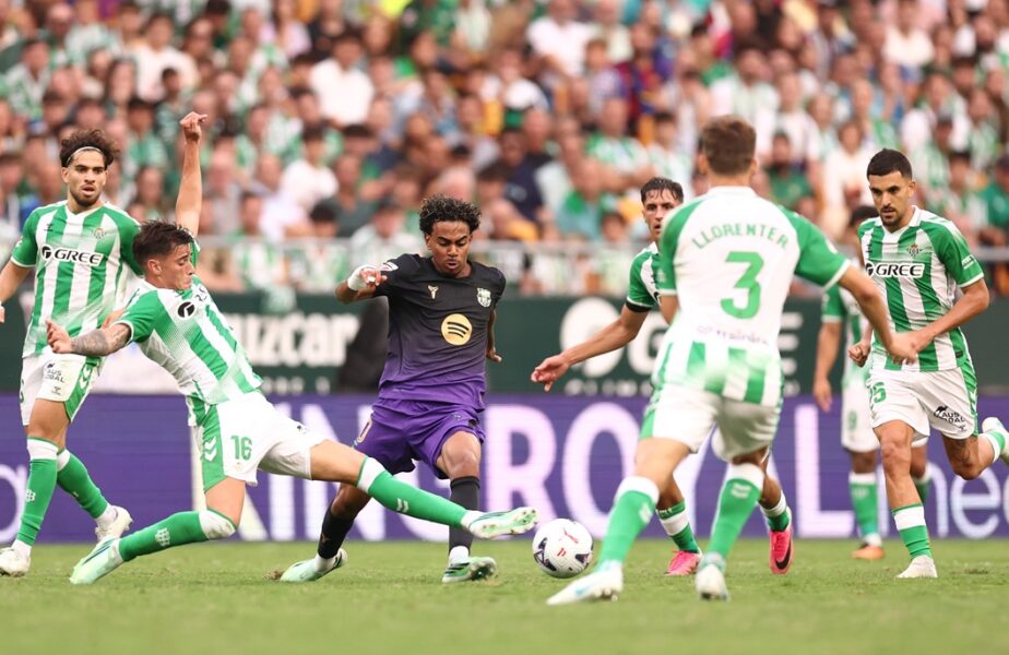 „Coșmar” pentru Barcelona, după victoria la scor cu Betis! Catalanii, blocați la Sevilla