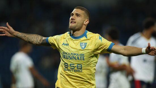 Daniel Bîrligea, dublă de vis în Serie A! A marcat în Frosinone – Lecce la 2 minute după ce a intrat pe teren