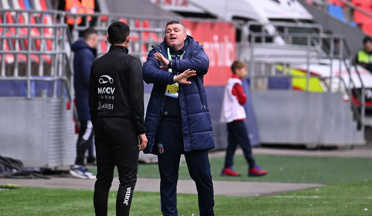 Daniel Opriţa, în timpul unui meci