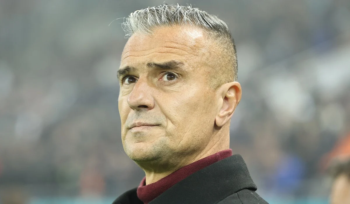 Daniel Pancu, în timpul meciului FCSB - Rapid
