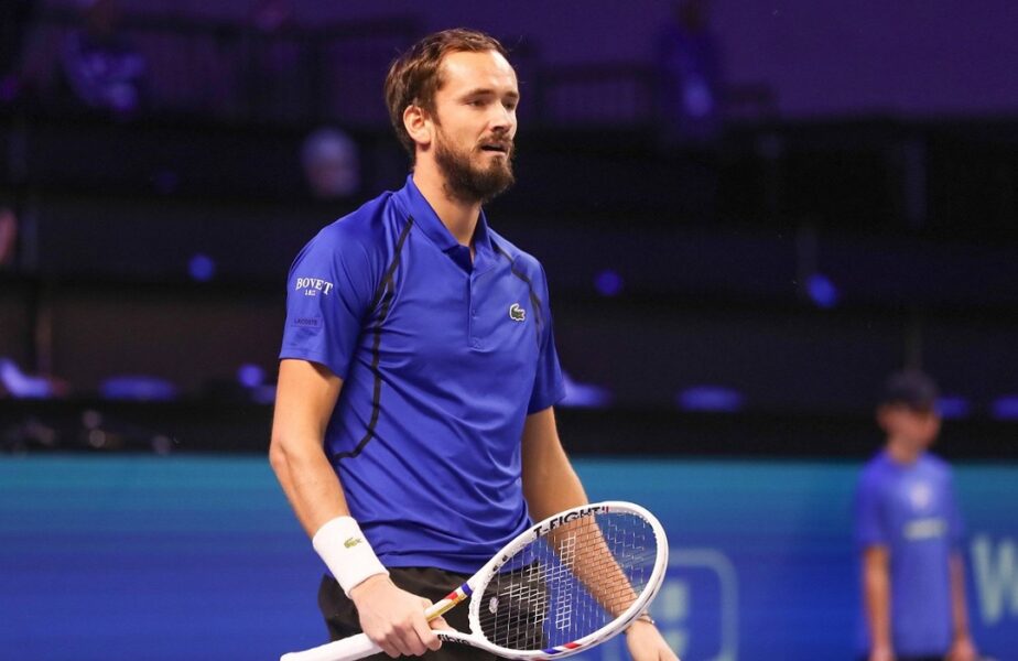 Daniil Medvedev s-a calificat la Turneul Campionilor, după victoria din sferturi de la Viena! Au mai rămas 4 bilete pentru Torino