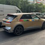 Maşina Hyundai Ioniq 5, pe care Ion Ţiriac i-a făcut-o cadou lui David Popovici