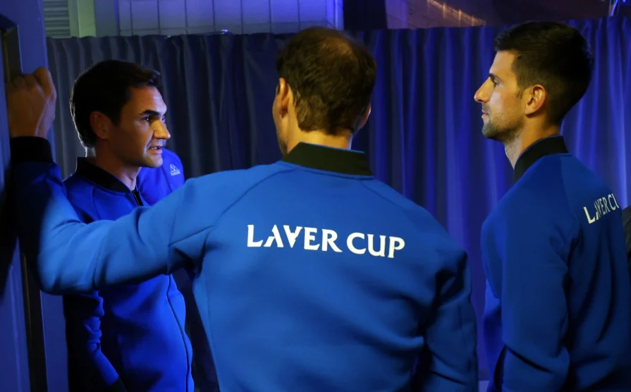 Novak Djokovic, Rafael Nadal şi Roger Federer