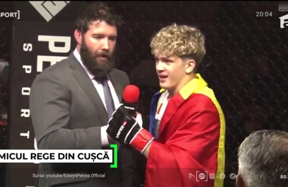 Jurnal Antena Sport | Edwyn Petrea, susţinut chiar de idolul Conor McGregor, face senzaţie la Montreal