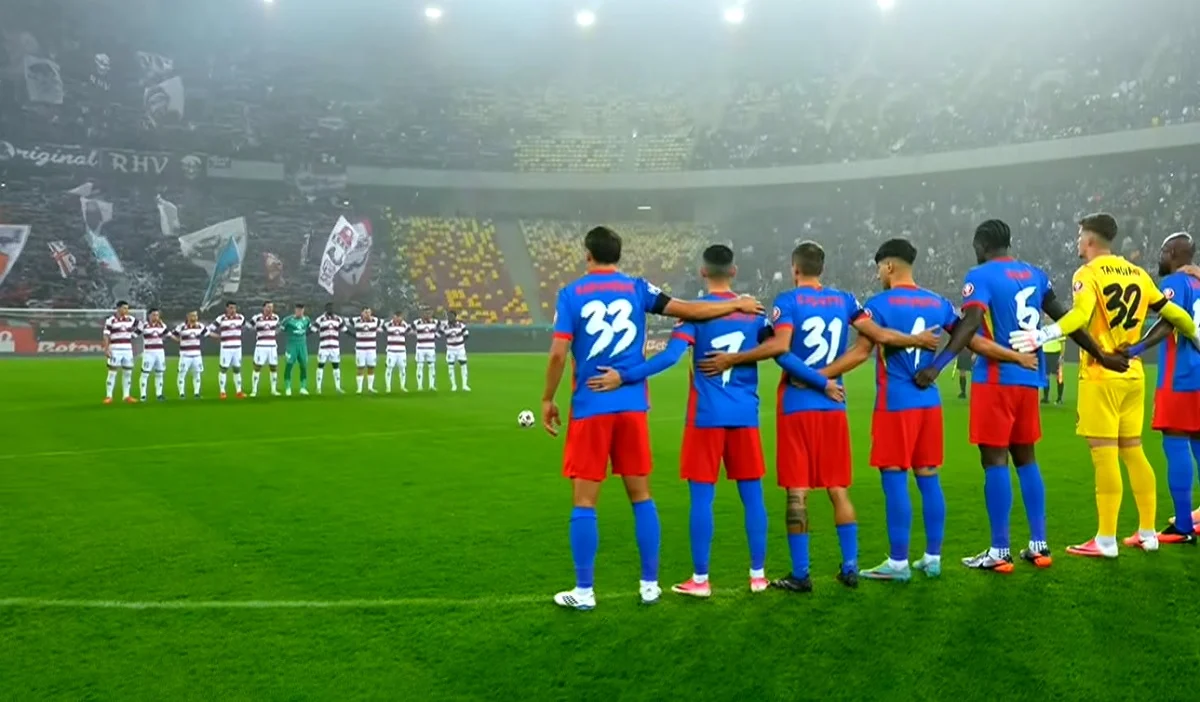 Momentul de reculegere pentru Viorel Păunescu, în FCSB - Rapid