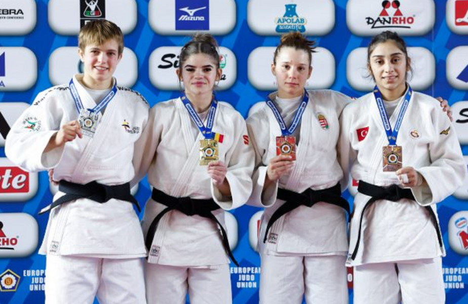 Laura Bogdan, aur pentru România la Europeanul de Judo U23