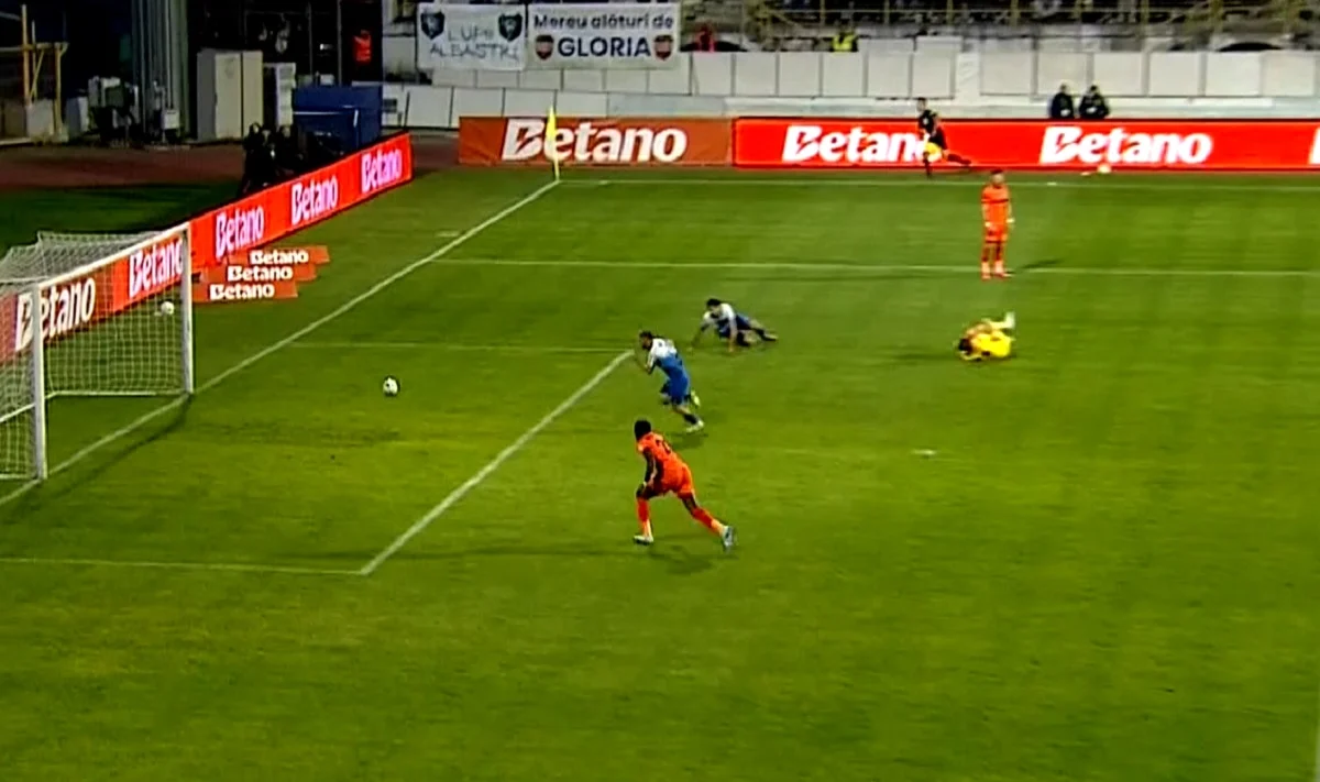 Gafa din Gloria Bistriţa - FCSB