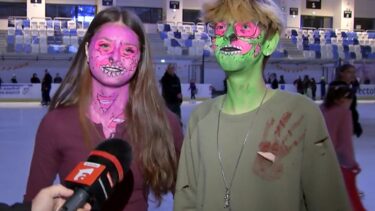 Jurnal Antena Sport | Halloween pe gheaţă