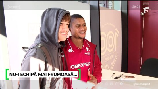 Jurnal Antena Sport | Kamara s-a întâlnit cu fanii care şi-au cumpărat bilete la Rapid – Corvinul