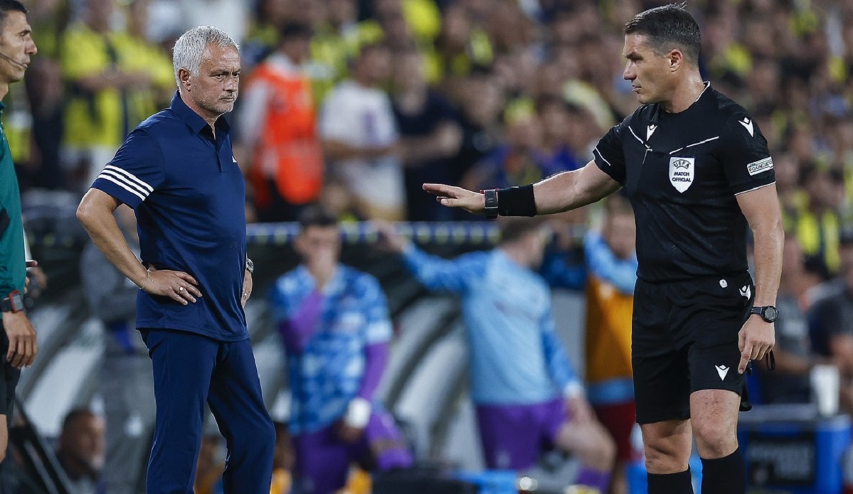 Istvan Kovacs şi Jose Mourinho