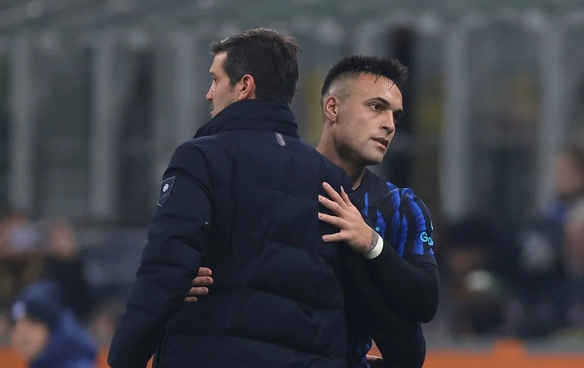 Lautaro Martinez şi Cristi Chivu