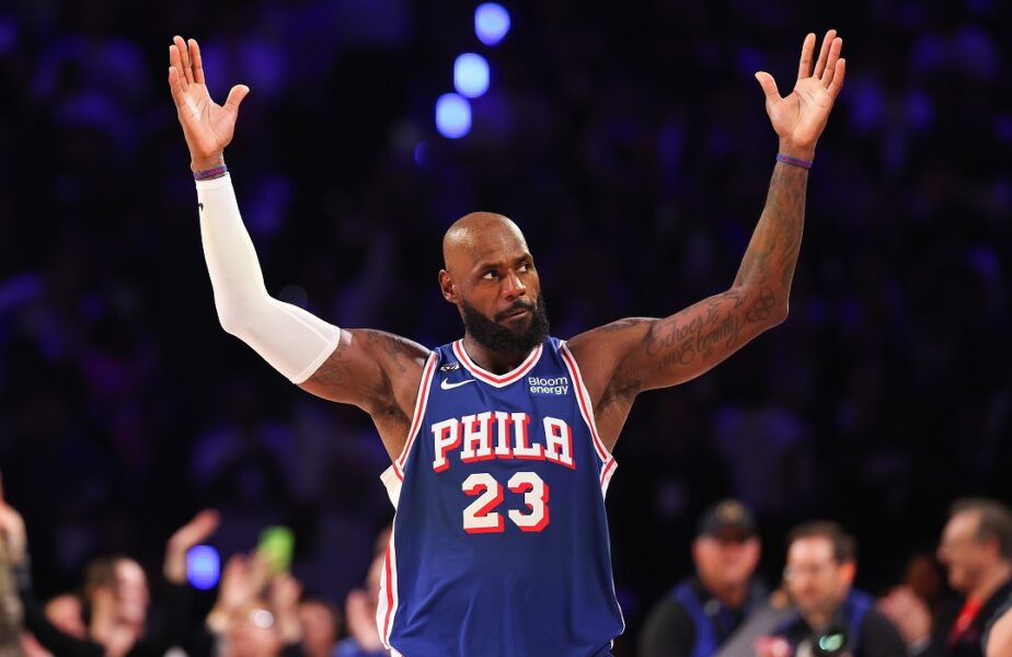 LeBron James, prim meci memorabil pe terenul lui Philadelphia 76ers! Cea mai mare revenire din cariera superstarului de 41 de ani