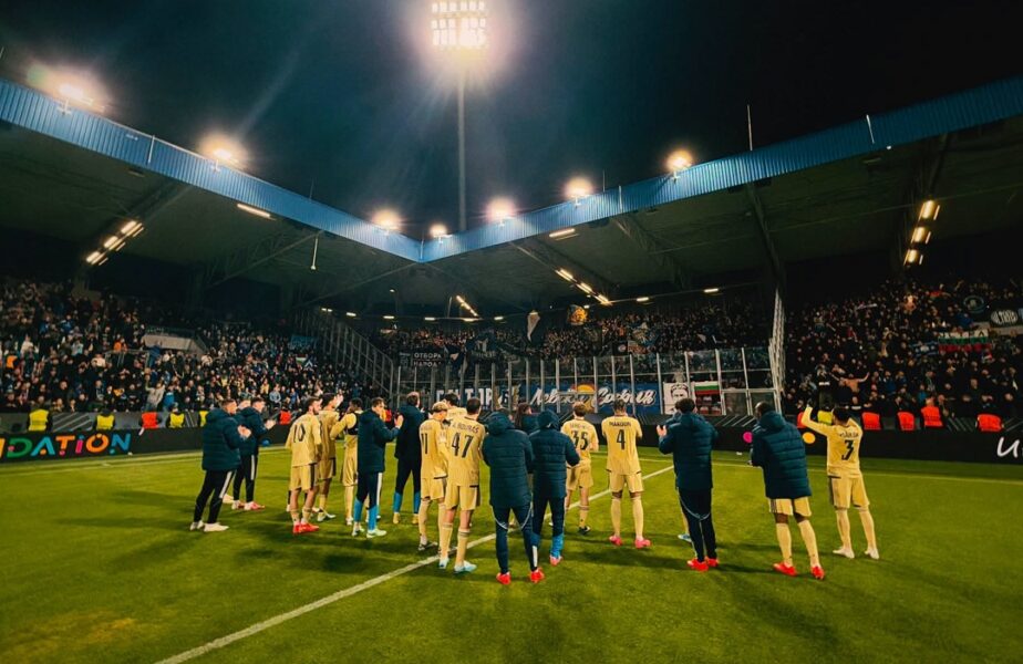 Echipa care a eliminat Universitatea Craiova impresionează în Europa: „Superiori și pe teren, și în tribune!”