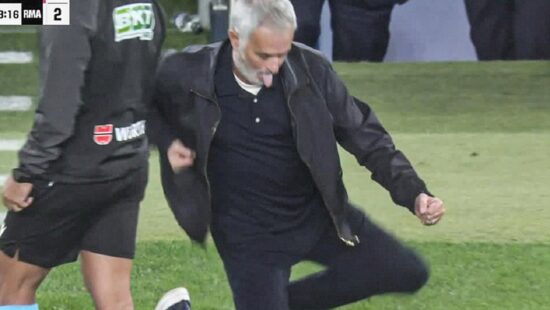 Jose Mourinho, în centrul atenţiei după ce Kylian Mbappe a reuşit „dubla” în El Clasico. Imaginile care fac înconjurul lumii