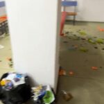 Dezastrul lăsat de jucătorii FCSB în vestiarul de la Bistrița: „Mulțumim!”