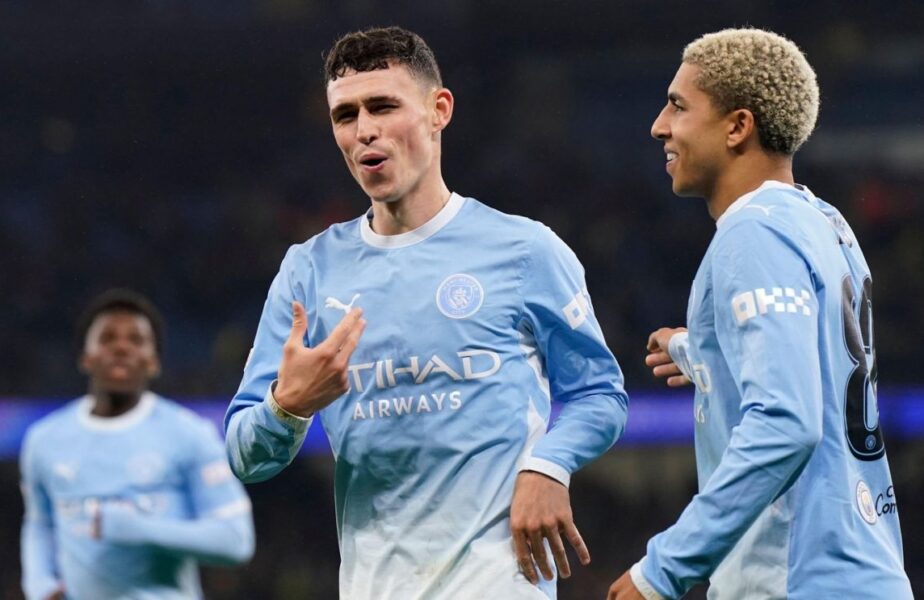 Phil Foden, hattrick în duelul lui City cu echipa lui Răzvan Marin! Nu a mai reuşit aşa ceva de doi ani şi jumătate!
