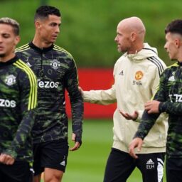 Cristiano Ronaldo, „distrus” de Erik ten Hag: „Le spunea colegilor să se menajeze la antrenamente”