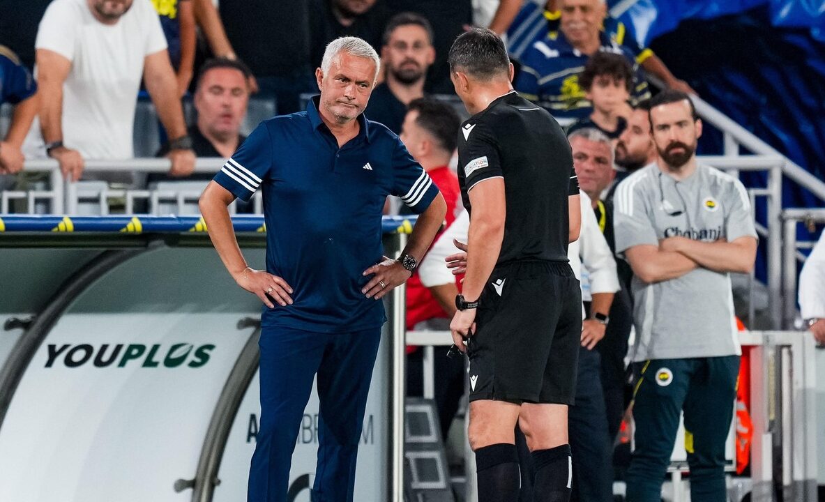 Jose Mourinho şi Istvan Kovacs