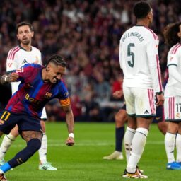 Raphinha a marcat în Barcelona – Real Madrid 1-2 şi l-a egalat pe Lionel Messi. Cifre uriaşe pentru starul catalanilor