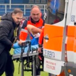 Ce a putut să spună observatorul meciului după accidentarea care îi poate încheia cariera lui Constantin Robicek