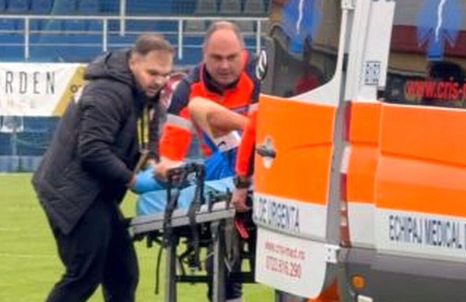 Ce a putut să spună observatorul meciului după accidentarea care îi poate încheia cariera lui Constantin Robicek