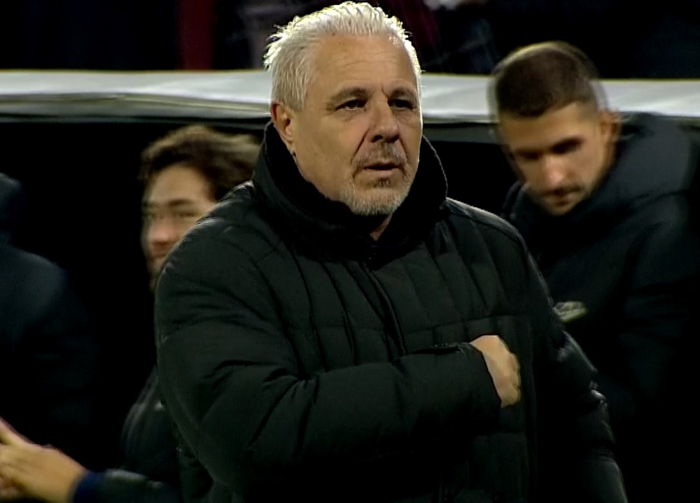 Marius Şumudică s-a închinat, după ce Andrei Cordea a marcat în CFR Cluj - Dinamo