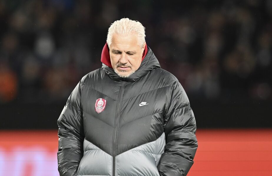 „Nu înţeleg de ce nu s-a oprit meciul”. Marius Şumudică a explicat scenele incredibile din CFR Cluj – U Cluj 1-3