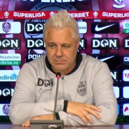 „Vine sau nu vine Moş Crăciun” Marius Şumudică a surprins la conferinţa de presă